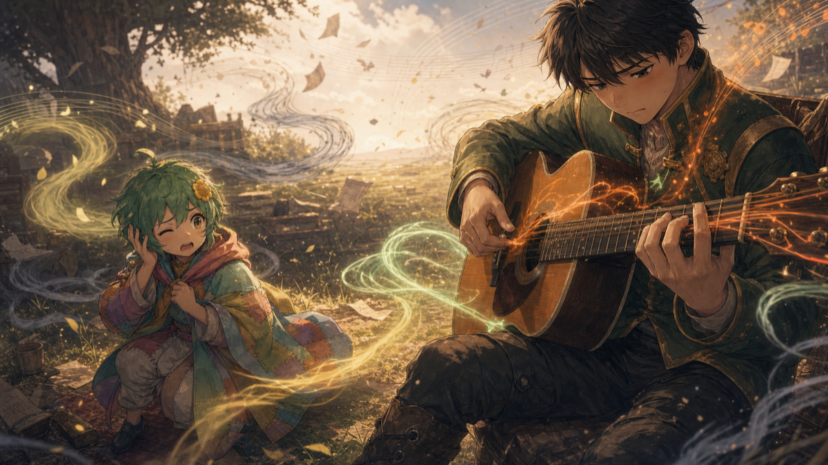音の色を感じ取るVibeのSeason 1イラスト